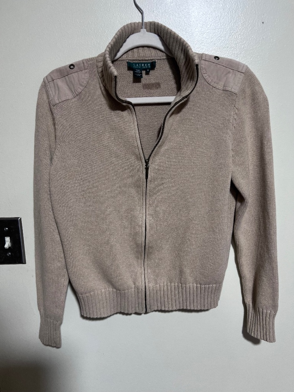 Lauren Ralph Lauren Zippered Cardigan